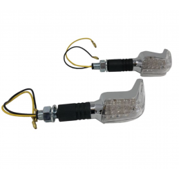 Highway Hawk LED Knipperlichten Speed Chroom – Lang – M8 E-keur