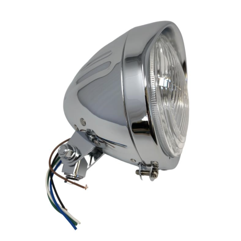 Tech Glide koplamp chroom E-keur H4 60/55W Highway Hawk
