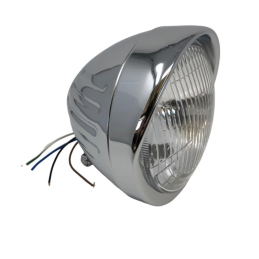 Tech Glide koplamp chroom E-keur H4 60/55W Highway Hawk