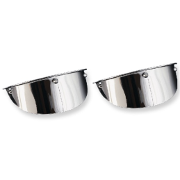 Spotlights vizier chroom 115 mm Highway Hawk
