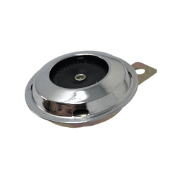 Claxon chroom 12 volt - diameter 65 mm