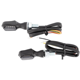 Heat LED Knipperlicht Achterlicht Remlicht Zwart