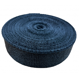 Uitlaat isolatie tape 10m zwart 30mm Silent Sport