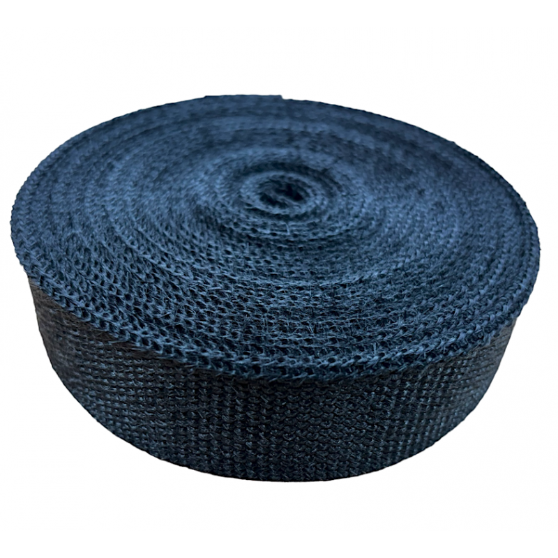 Uitlaat isolatie tape 10m zwart 30mm Silent Sport