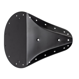 Bobber Buddyseat stalen zadeldek 310 mm Highway Hawk