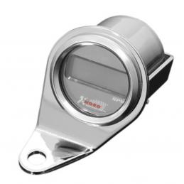 Digitale toerenteller 46mm met montagebeugel Highway Hawk