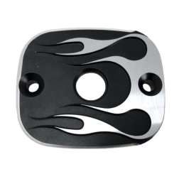 Hoofdcilinder deksel Flame Harley Davidson
