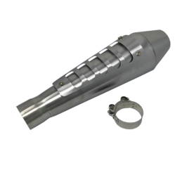 GP uitlaat Scrambler 51 mm RVS Highway Hawk