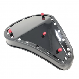 Bobber Style solo zadel zwart universeel Highway Hawk