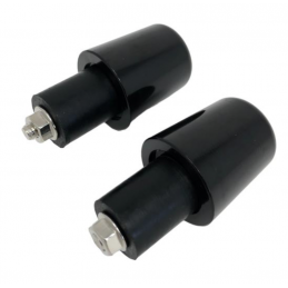 Stuurgewichten 1 inch zwart Highway Hawk