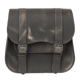 Ledrie Brown zadeltas bruin leer 18L