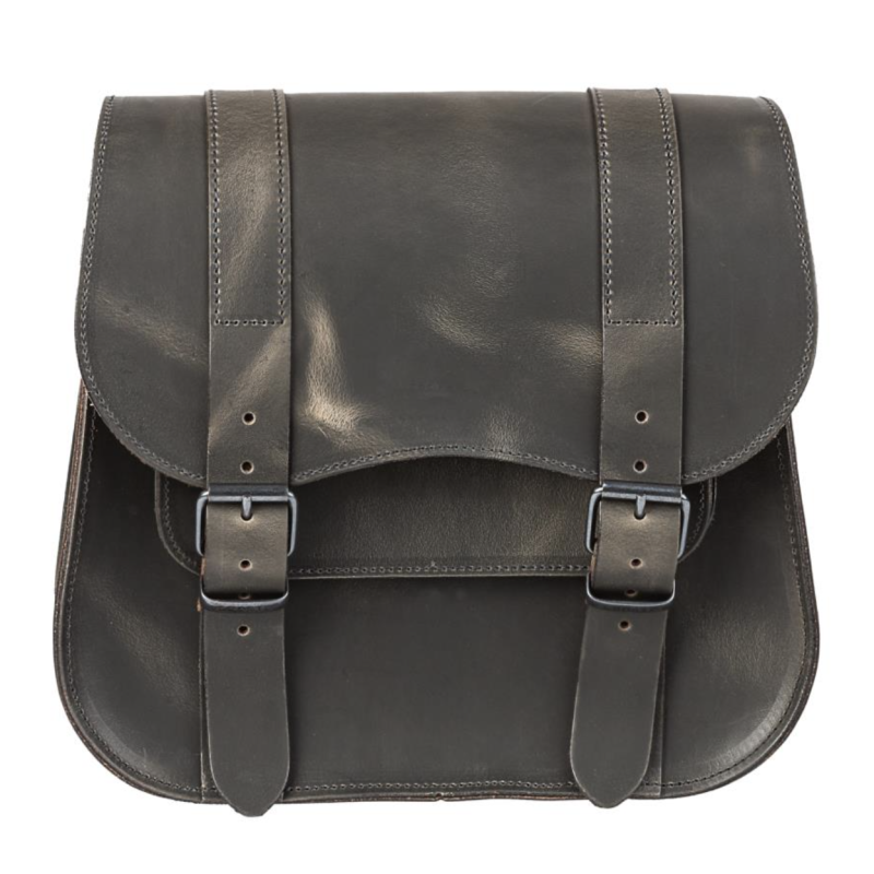 Ledrie Brown zadeltas bruin leer 18L