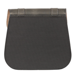 Ledrie Brown zadeltas bruin leer 18L