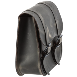 Ledrie Brown zadeltas bruin leer 18L