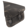Achterbrugtas links Ledrie bruin leer 9L – Harley-Davidson, Suzuki en Yamaha