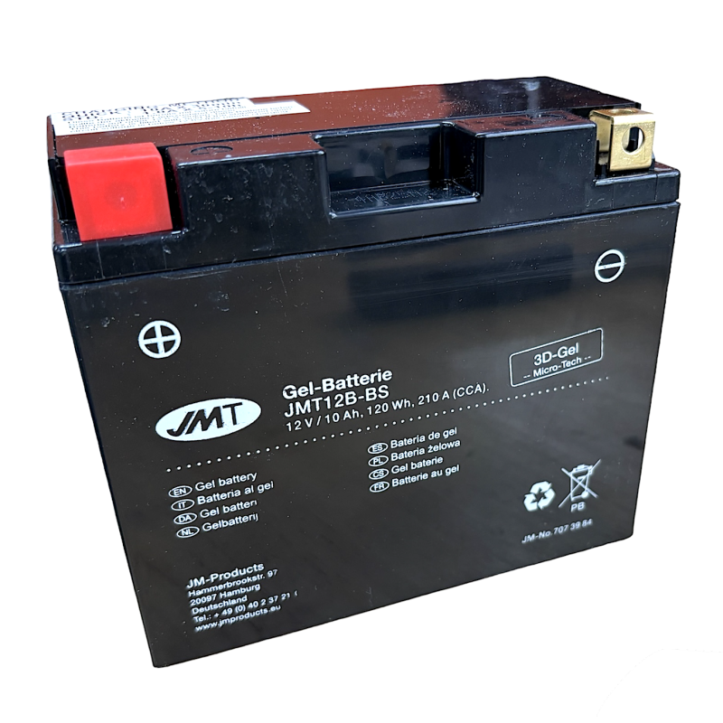 Motor accu YT12B-BS Gel JMT | Onderhoudsvrij MF