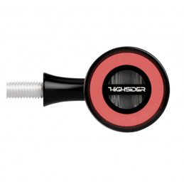 Rocket Bullet LED Knipperlicht Achterlicht Remlicht Zwart