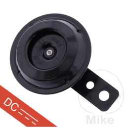 Zwarte claxon 69 mm 12V JMP