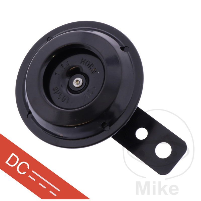 Zwarte claxon 69 mm 12V JMP
