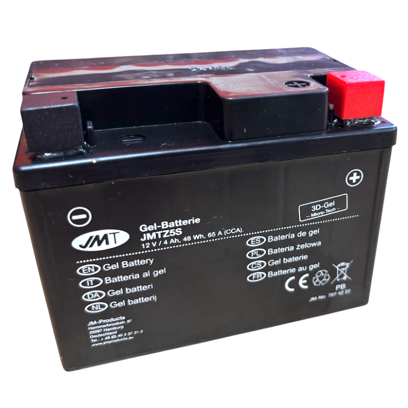 Motor accu YTZ5S Gel JMT | Onderhoudsvrij MF