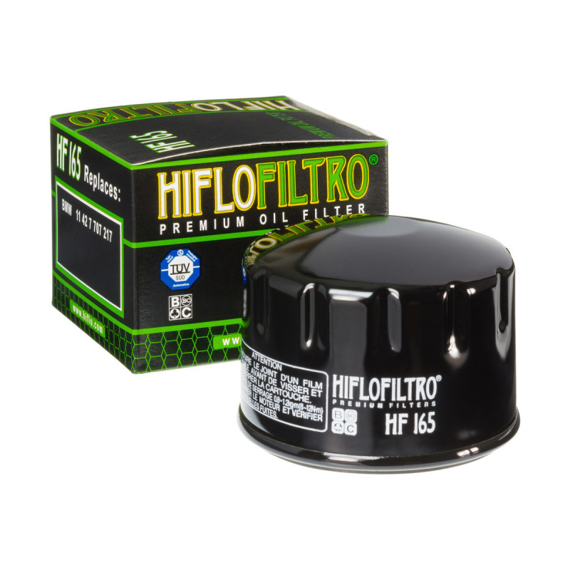 Hiflofiltro HF165 Oliefilter | TÜV-Gecertificeerd & OEM-Kwaliteit