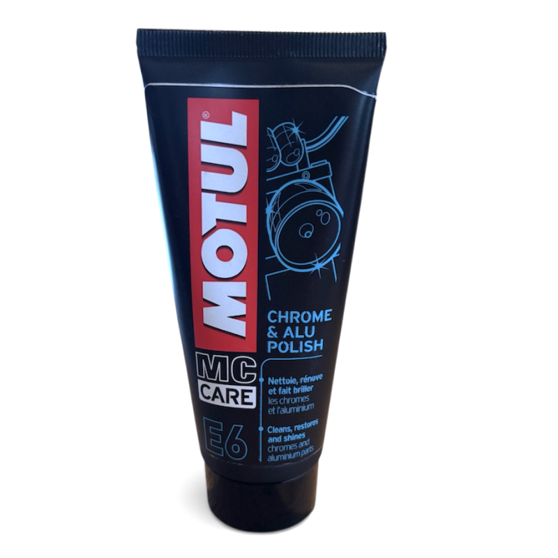 Motul E6 Chrome & Alu Polish | Reinigt en Beschermt Metaal