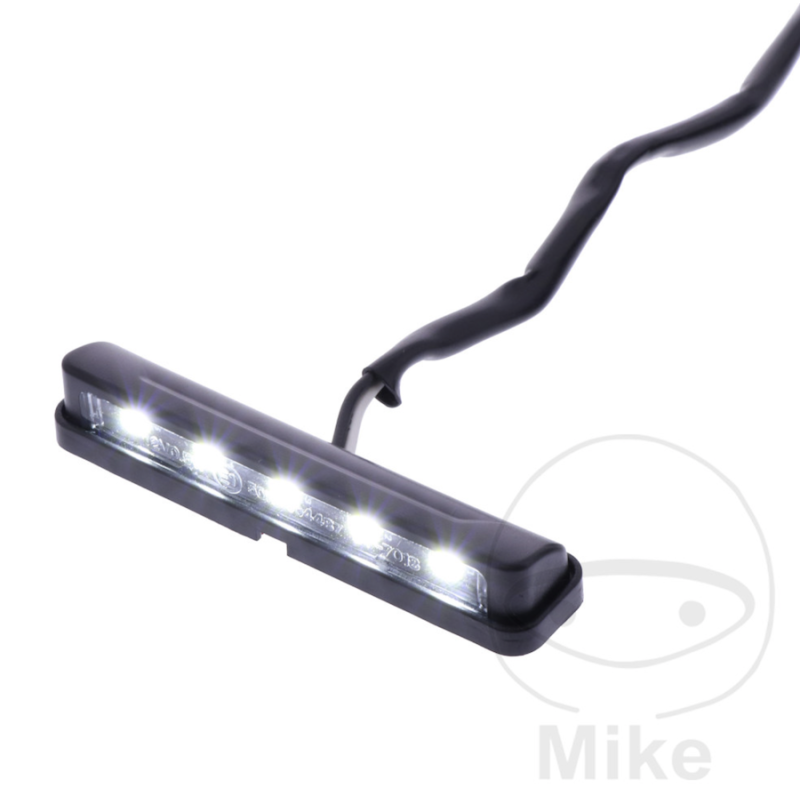 Mini LED Kentekenverlichting JMP Zwart Plakstrip