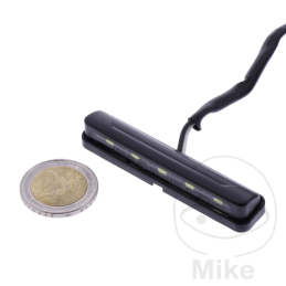 Mini LED Kentekenverlichting JMP Zwart Plakstrip