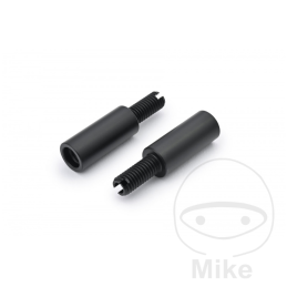Daytona knipperlicht verlenger M8 30 mm zwart set