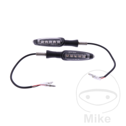 Daytona LED knipperlichten M8 zwart mat E-keur