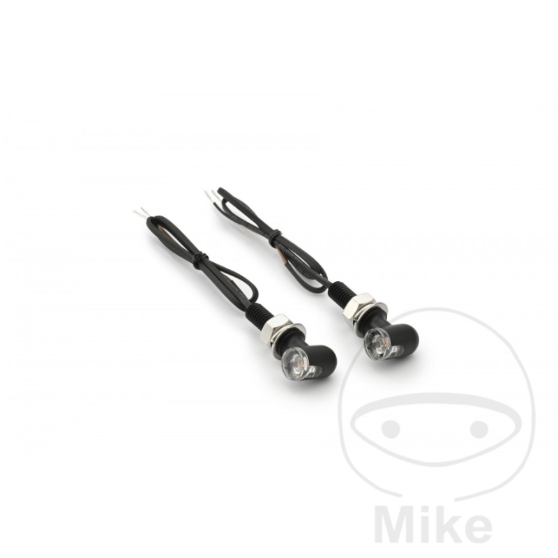 Daytona LED MINI2 knipperlicht zwart wit E-keur