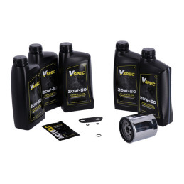 Big Oil onderhoudspakket Harley Sportster 2004-2020 synthetisch