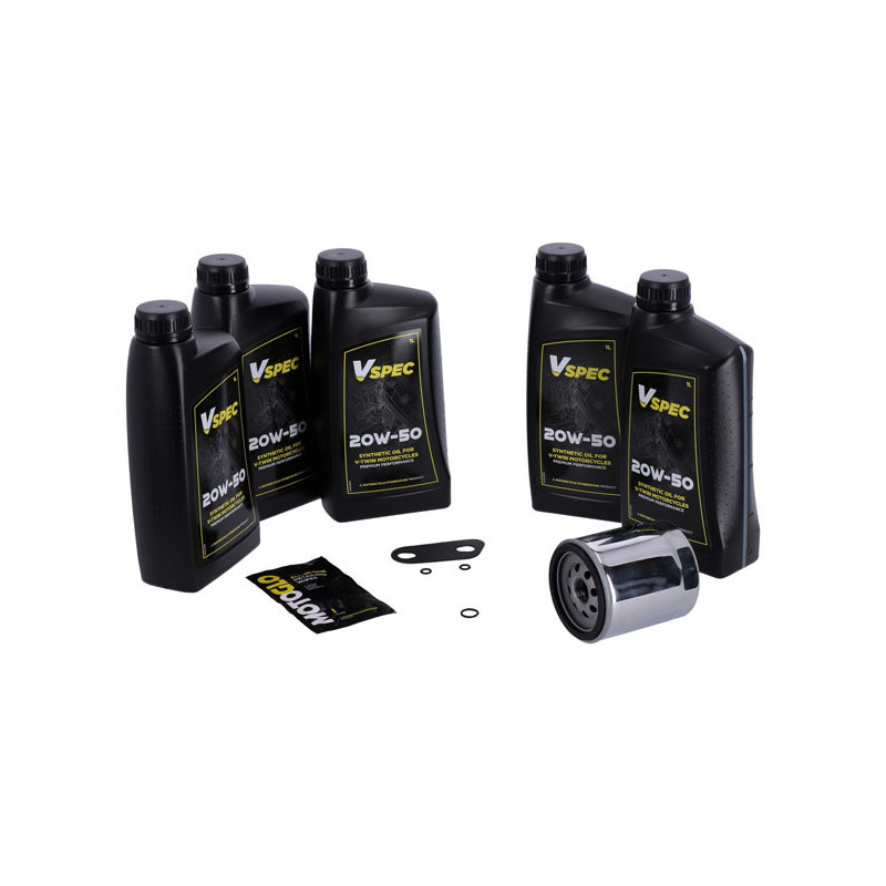 Big Oil onderhoudspakket Harley Sportster 2004-2020 synthetisch