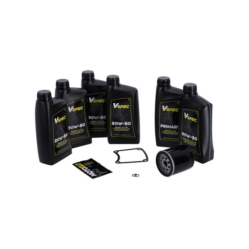 Big Oil onderhoudspakket Harley Touring zwart