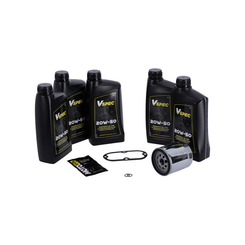 Big Oil onderhoudspakket Harley Softail Dyna synthetisch