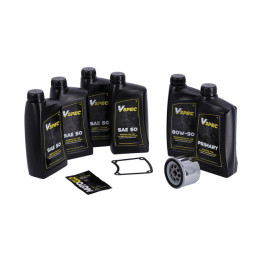 Big Oil onderhoudspakket Harley FXR SAE50 chroom