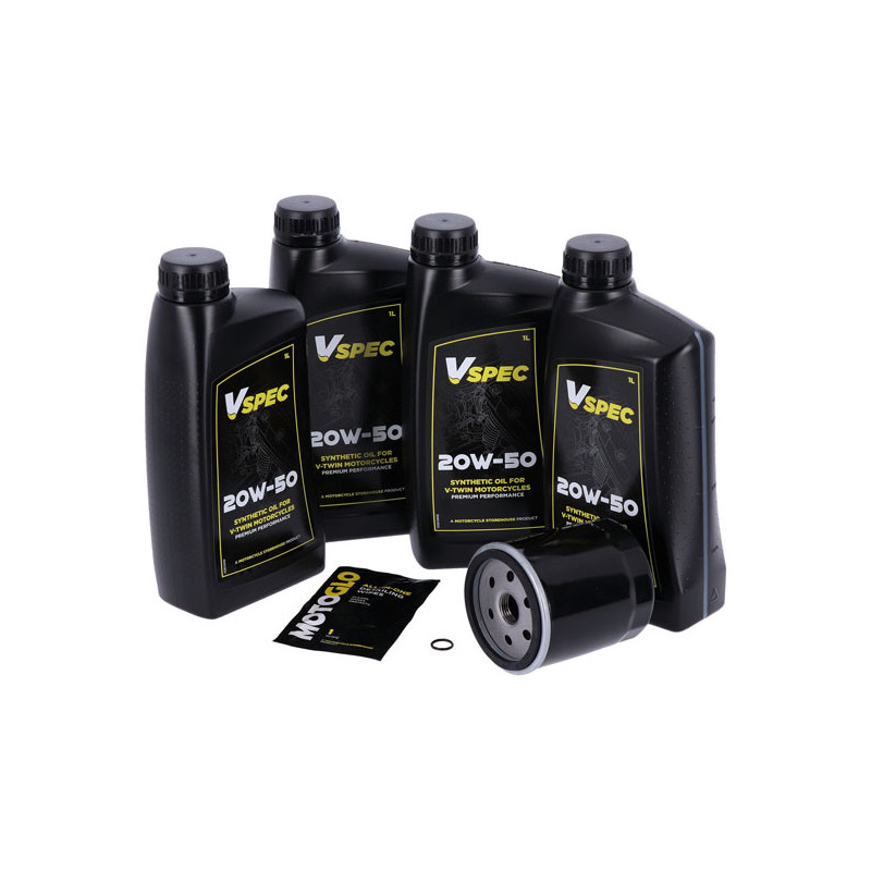 Motorolie onderhoudspakket Harley Touring zwart