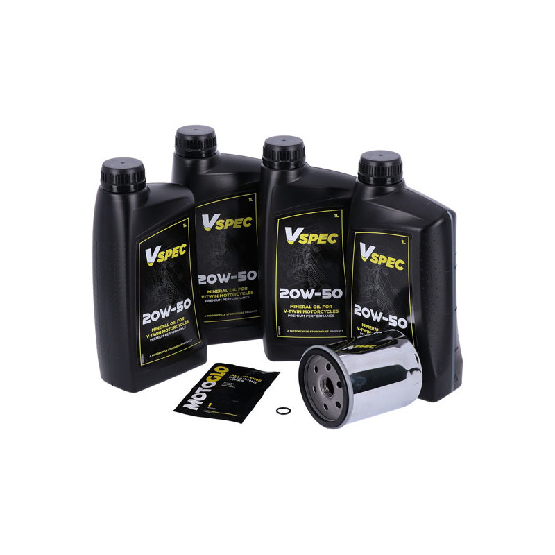 Motorolie onderhoudspakket Harley Touring chroom