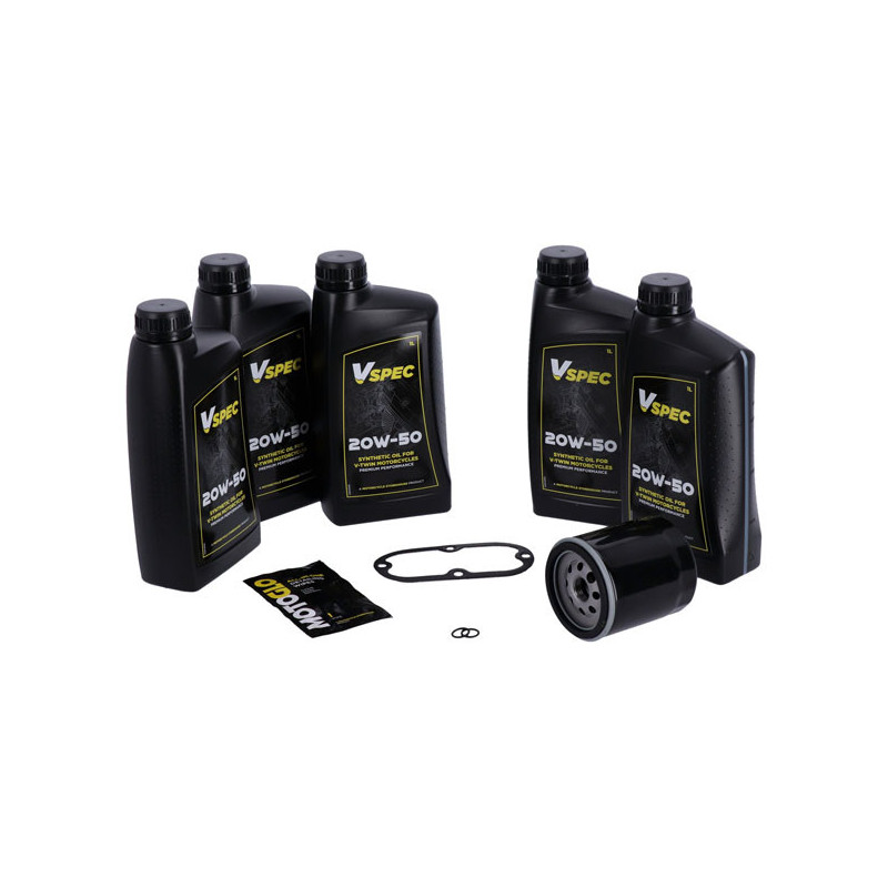 Big Oil onderhoudspakket Harley Softail Dyna zwart
