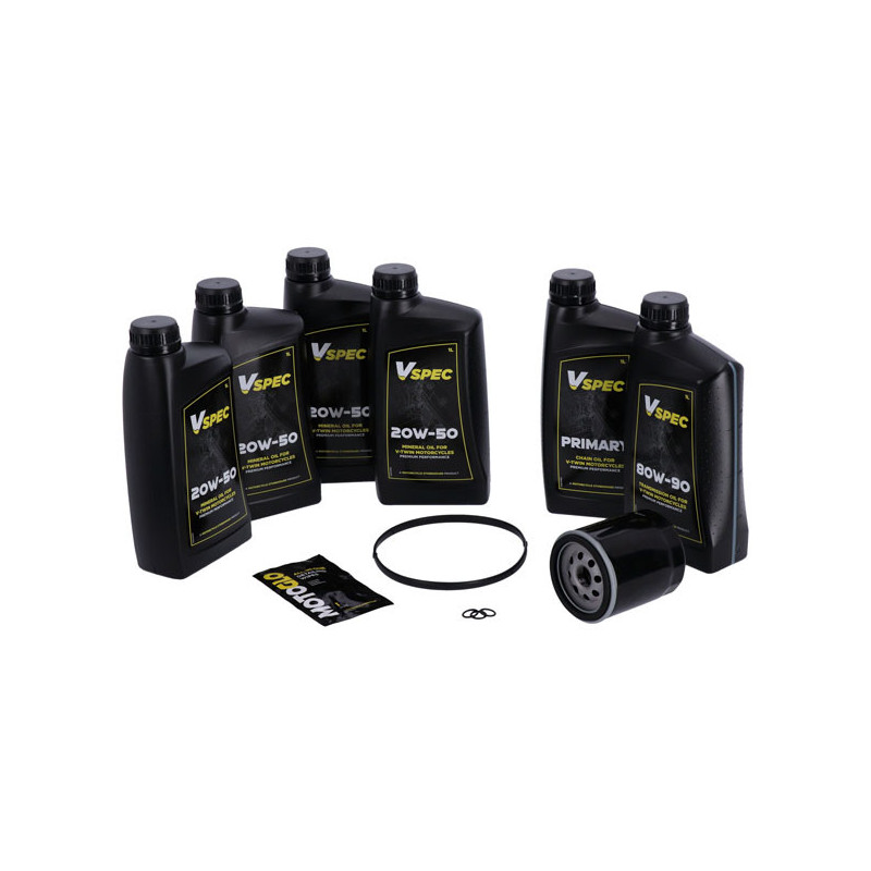 Big Oil onderhoudspakket Harley Touring Trike zwart