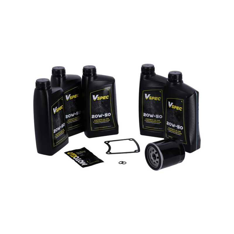Big Oil onderhoudspakket Harley Touring zwart