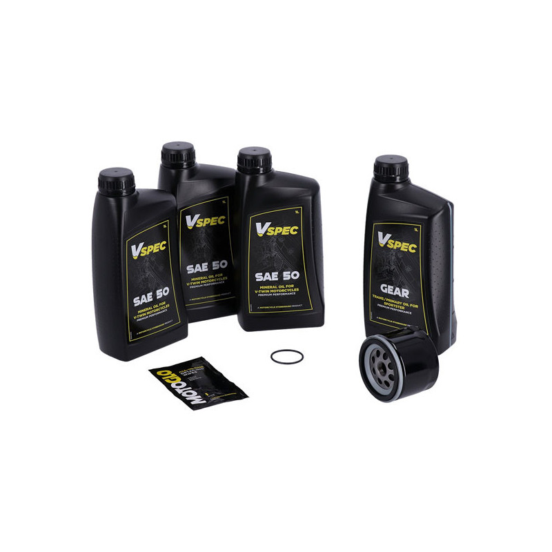 Big Oil onderhoudspakket Harley XL1000 zwart