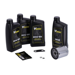 Big Oil onderhoudspakket Harley Sportster 2004-2020 chroom