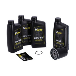 Big Oil onderhoudspakket Harley Sportster zwart