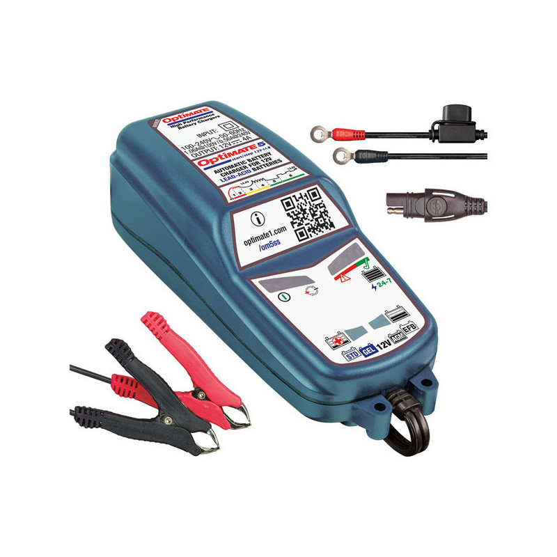 Tecmate OptiMATE 5 12V 4A acculader AGM GEL