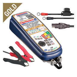 Tecmate OptiMate 4 Quad Program acculader 12V