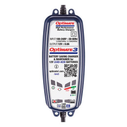 Tecmate OptiMATE 3 12V 0.8A acculader