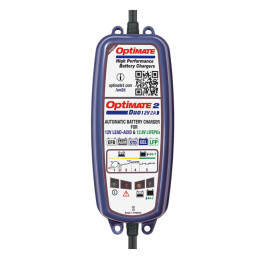 Tecmate OptiMATE 2 Duo 12V lithium acculader