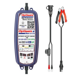 Tecmate OptiMATE 2 Duo 12V lithium acculader