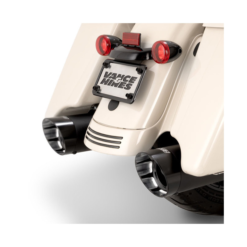 Razorback 450 slip-ons Harley Touring Vance & Hines